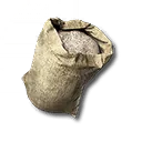 苦味の強い麦粉