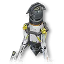 携帯式採鉱機の設計図