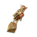 ペリカの黄金像