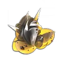 汚染付着結晶の欠片