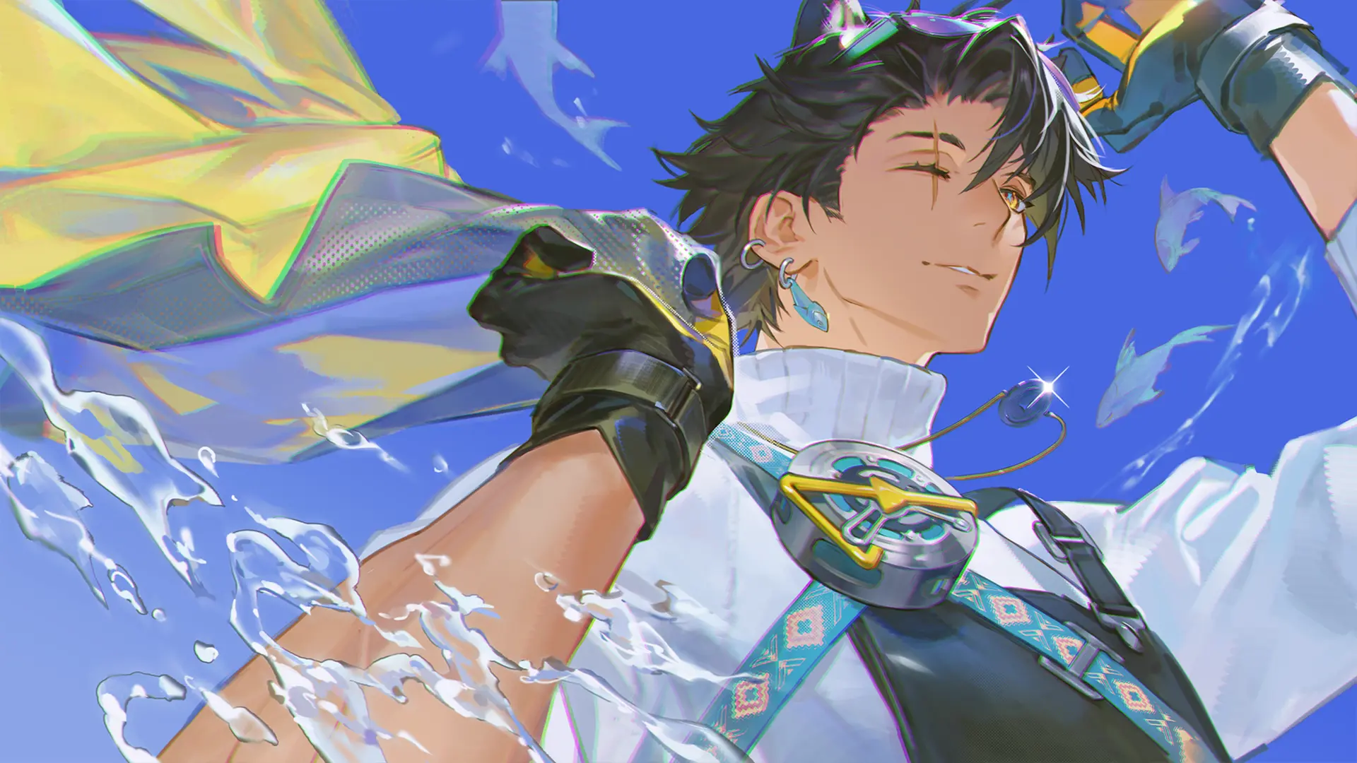 Una lenza da lanciare